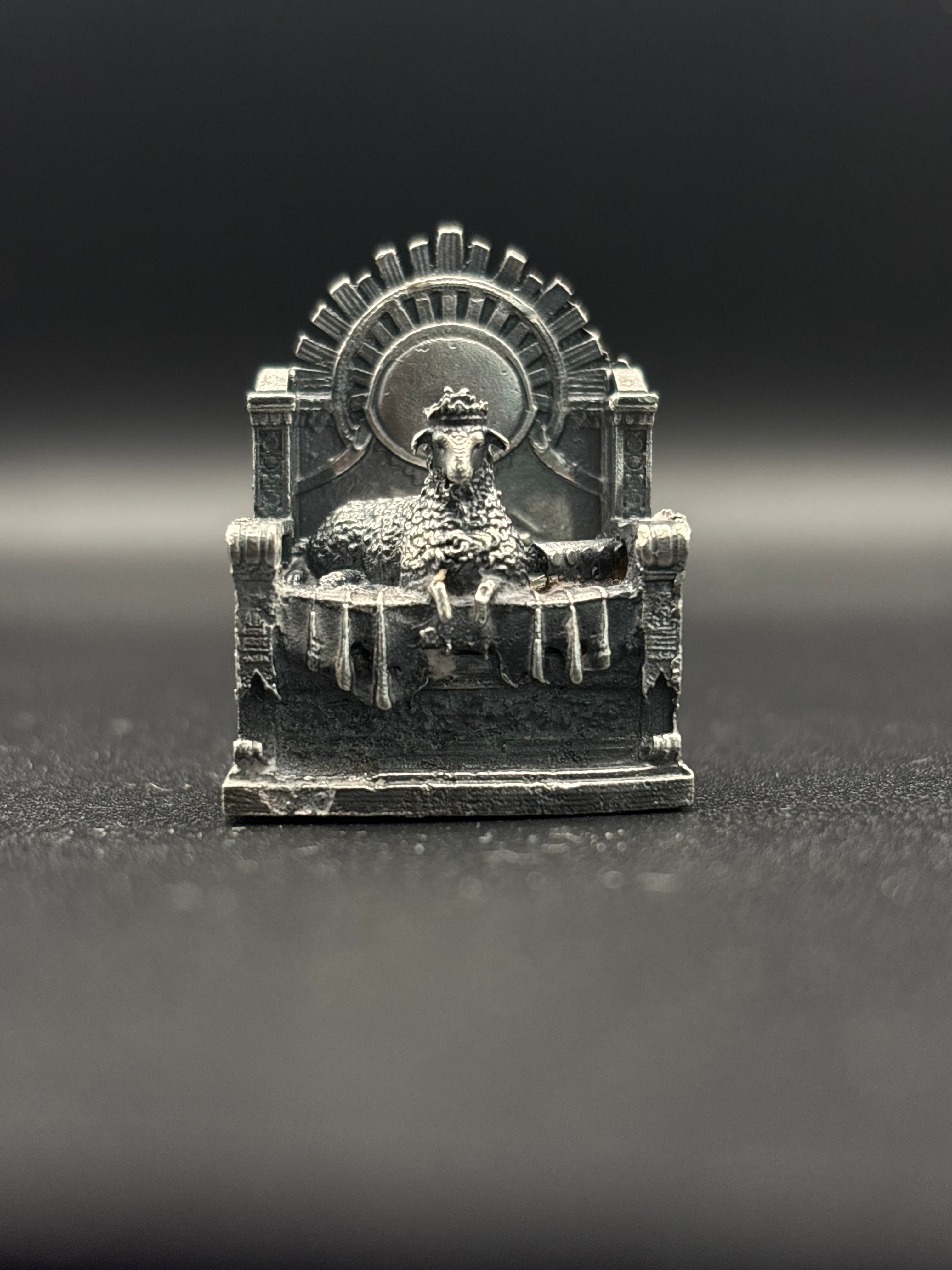 Custom Commission — Hand-Cast 999 Fine Silver — Christian Fine Silver Art