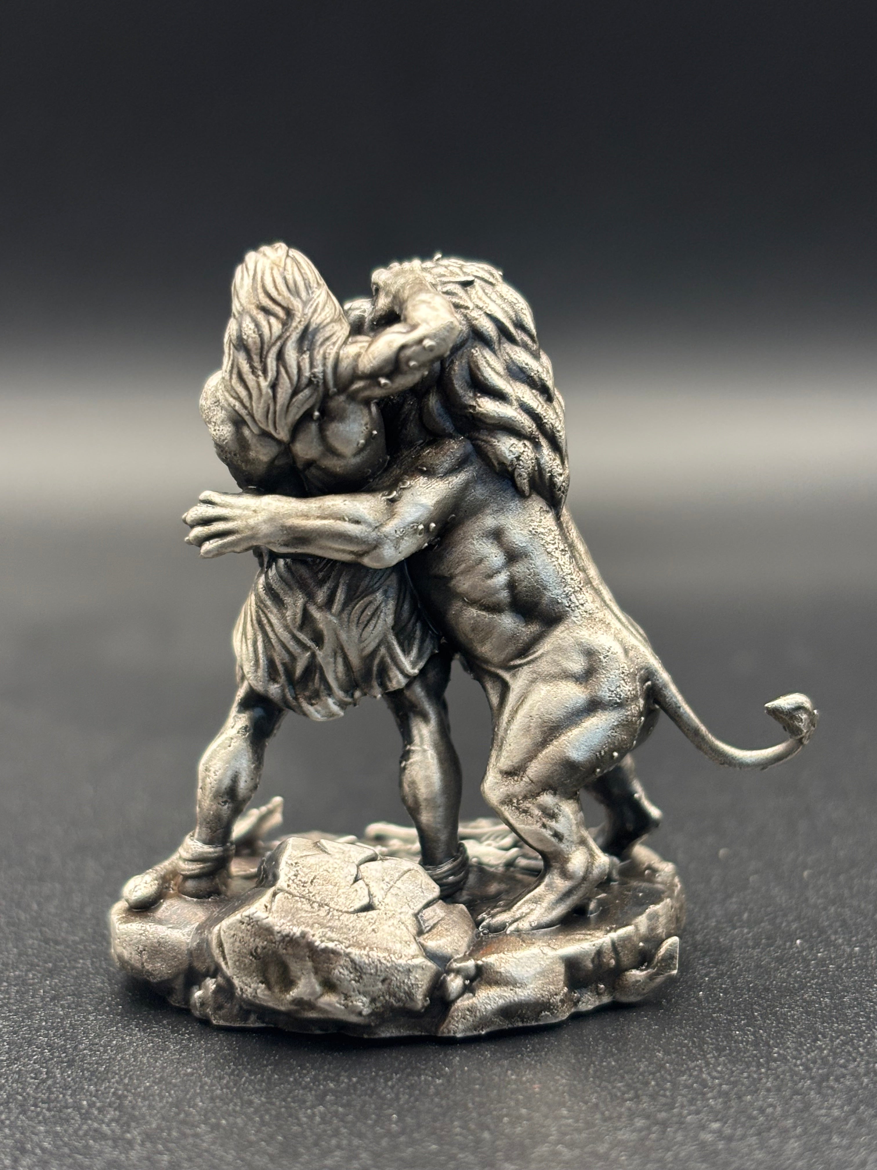 Samson & the Lion — Strength Given, Not Earned