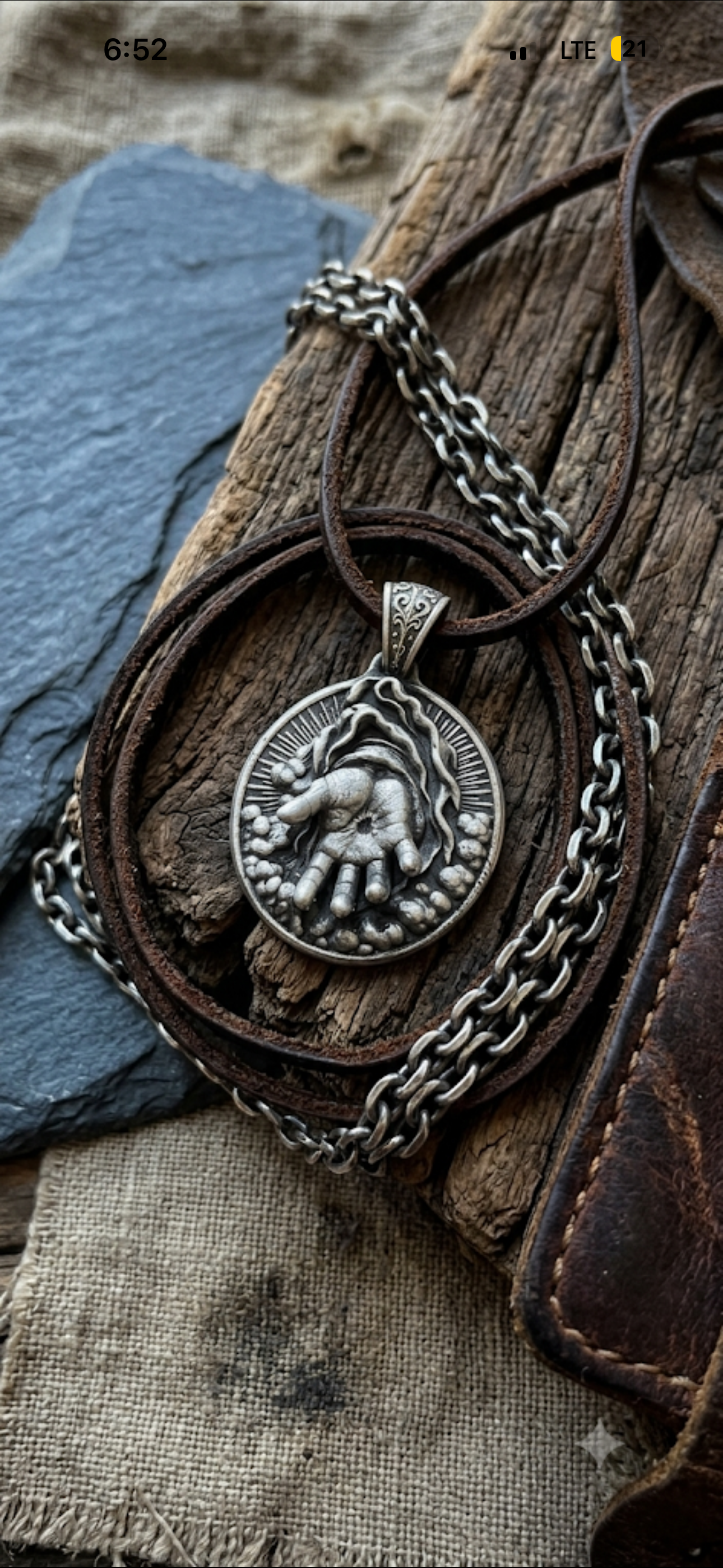 Right Hand of God Pendant