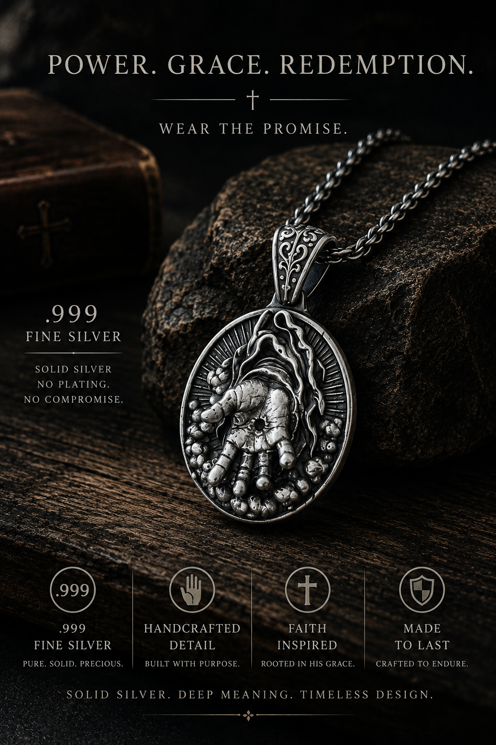 Right Hand of God Pendant
