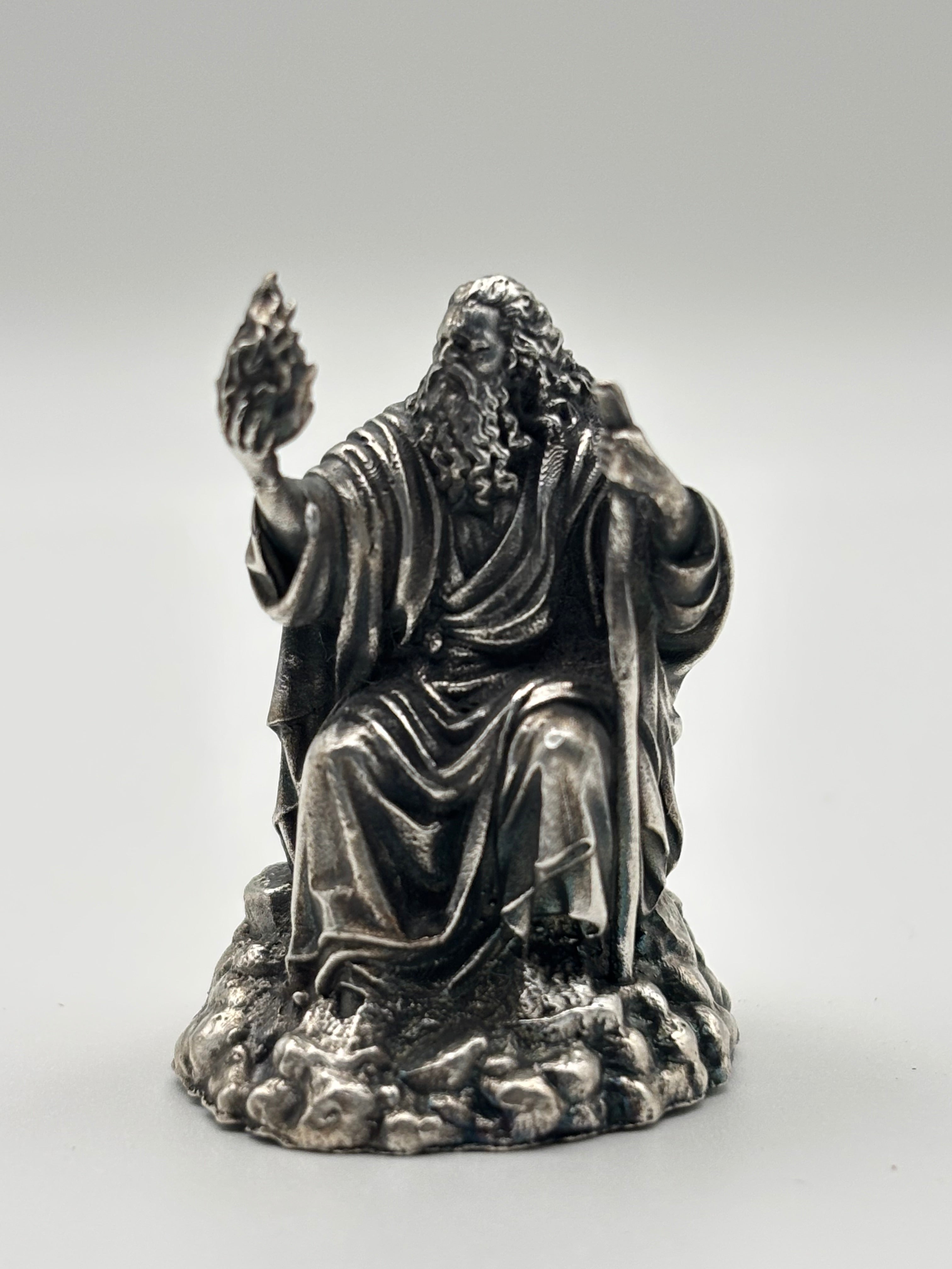 Custom Commission — Hand-Cast 999 Fine Silver — Christian Fine Silver Art