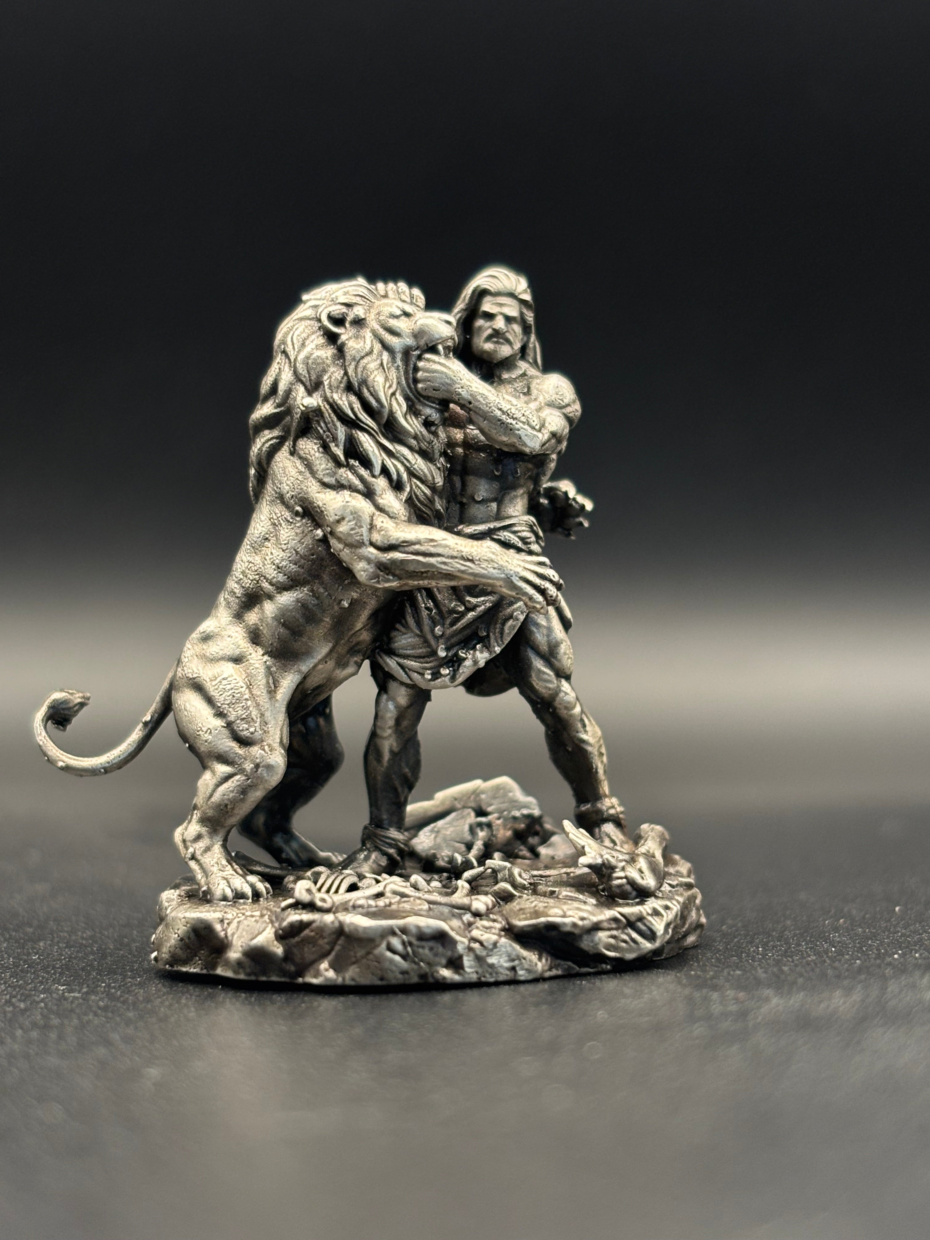 Samson & the Lion — Strength Given, Not Earned