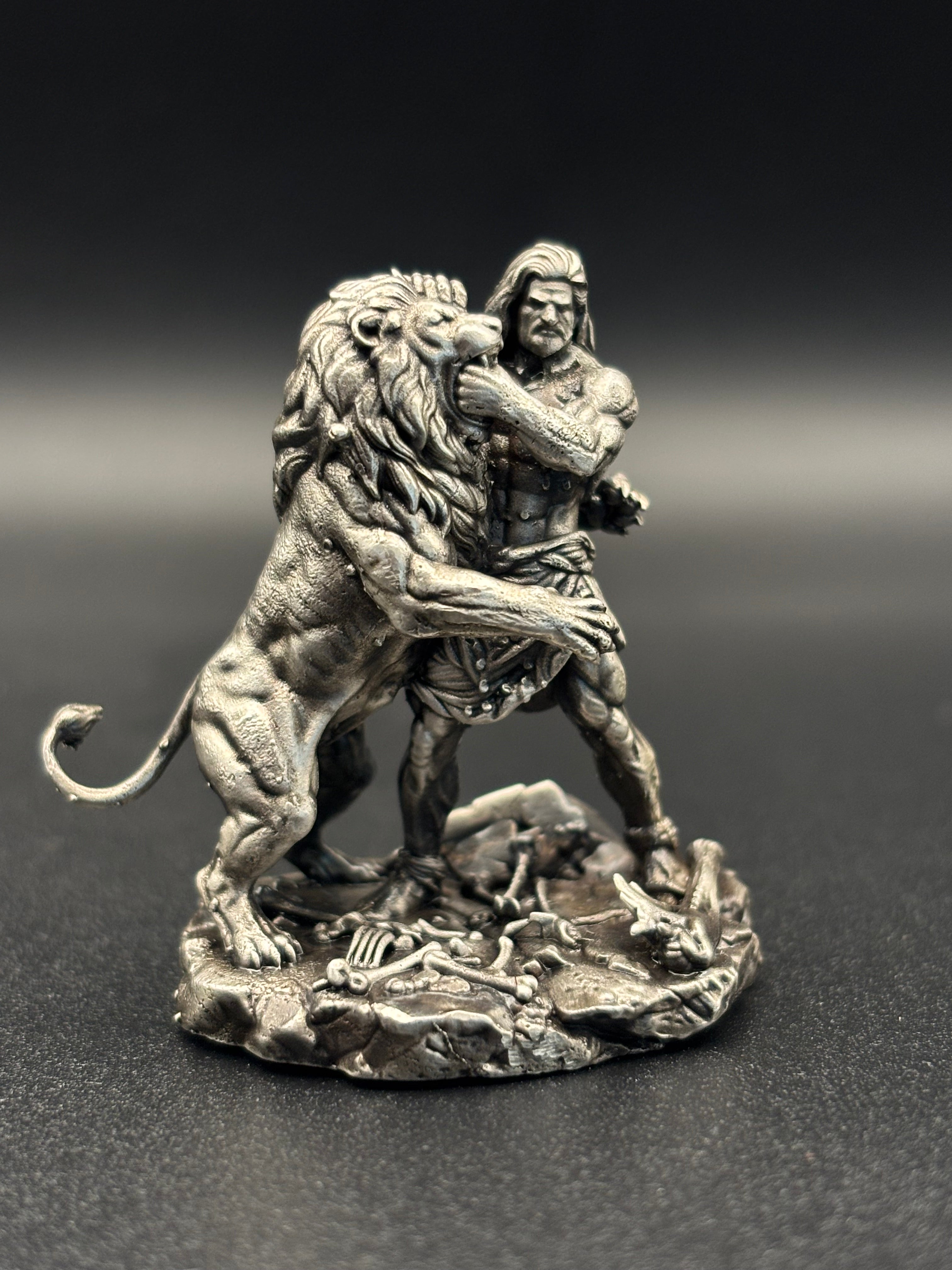 Samson & the Lion — Strength Given, Not Earned