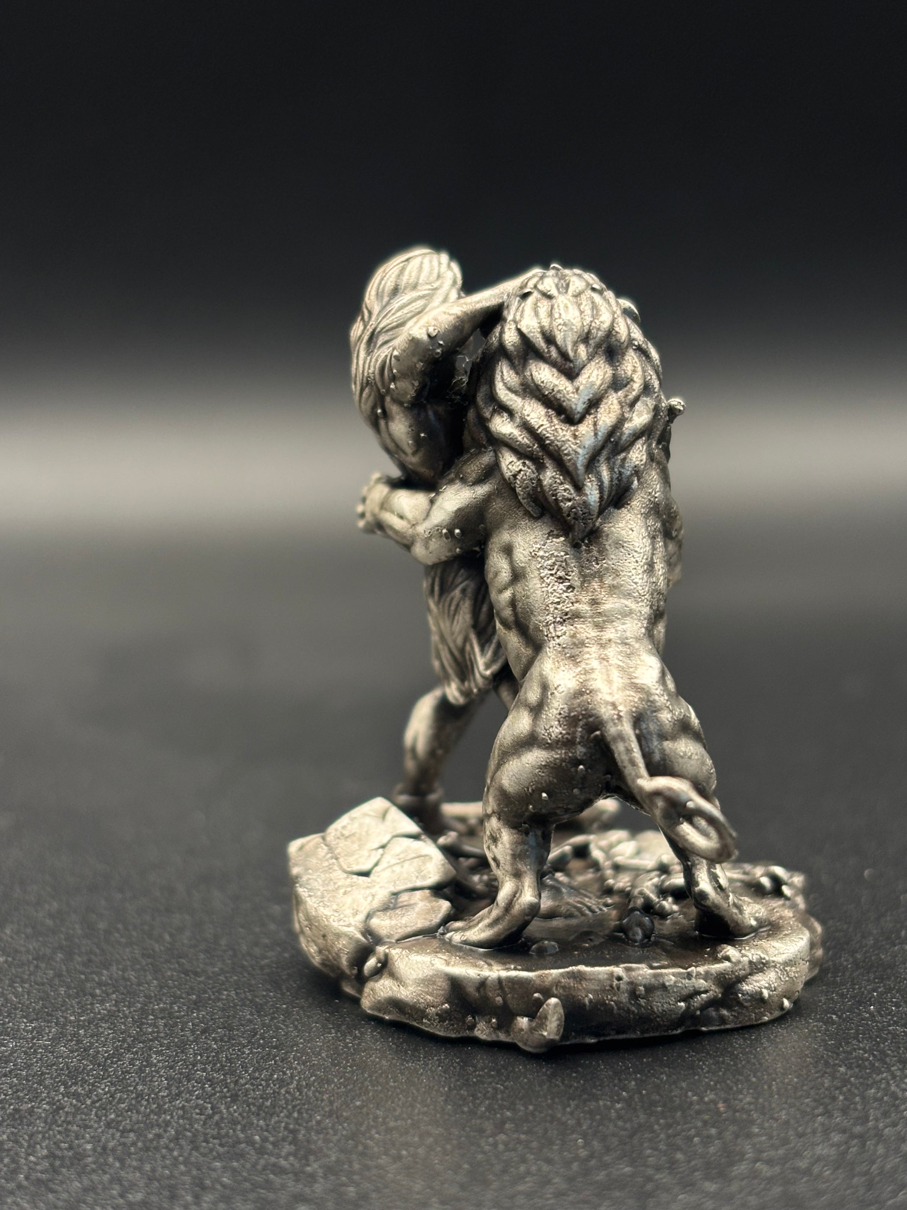Samson & the Lion — Strength Given, Not Earned