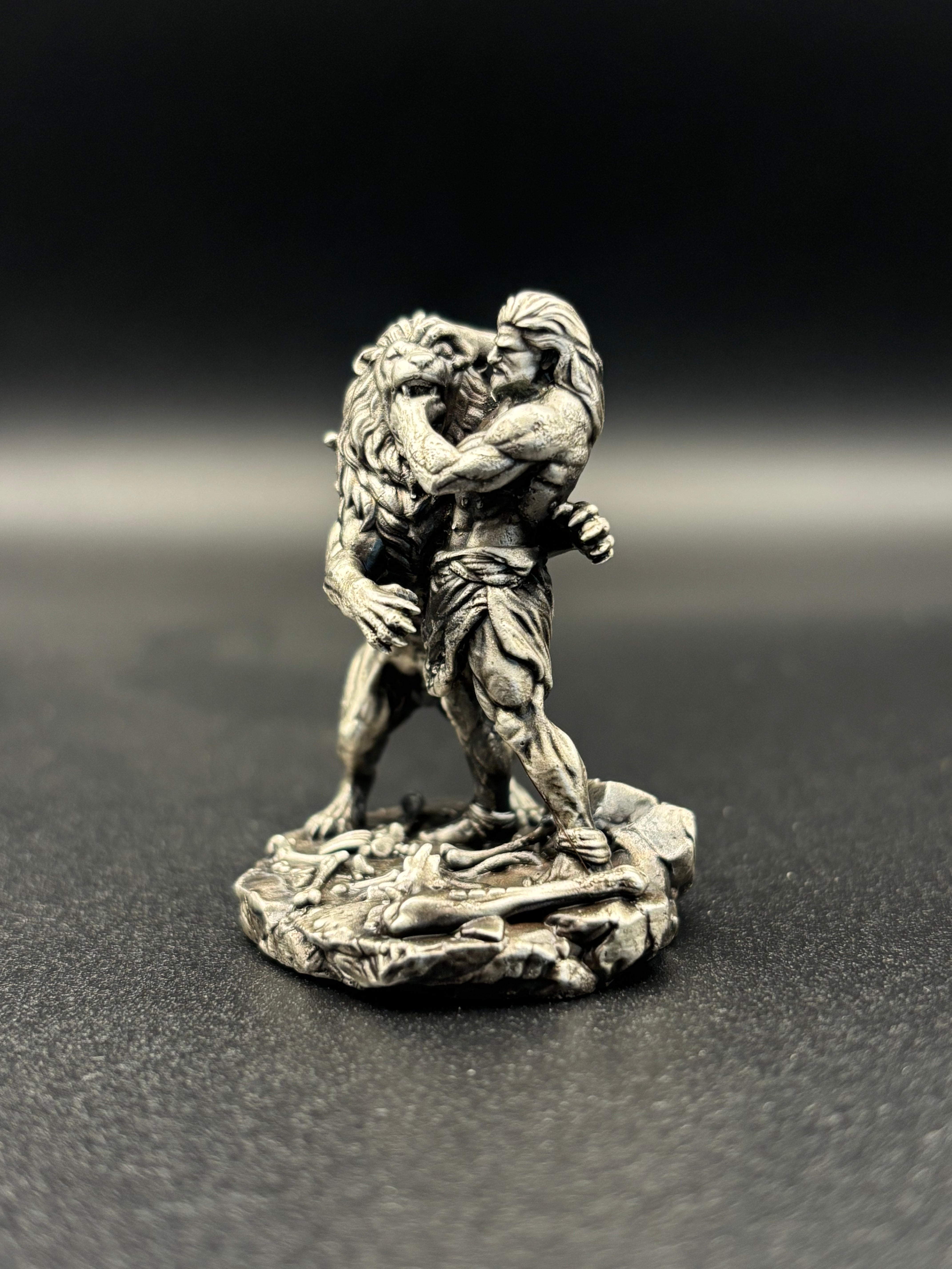 Samson & the Lion — Strength Given, Not Earned